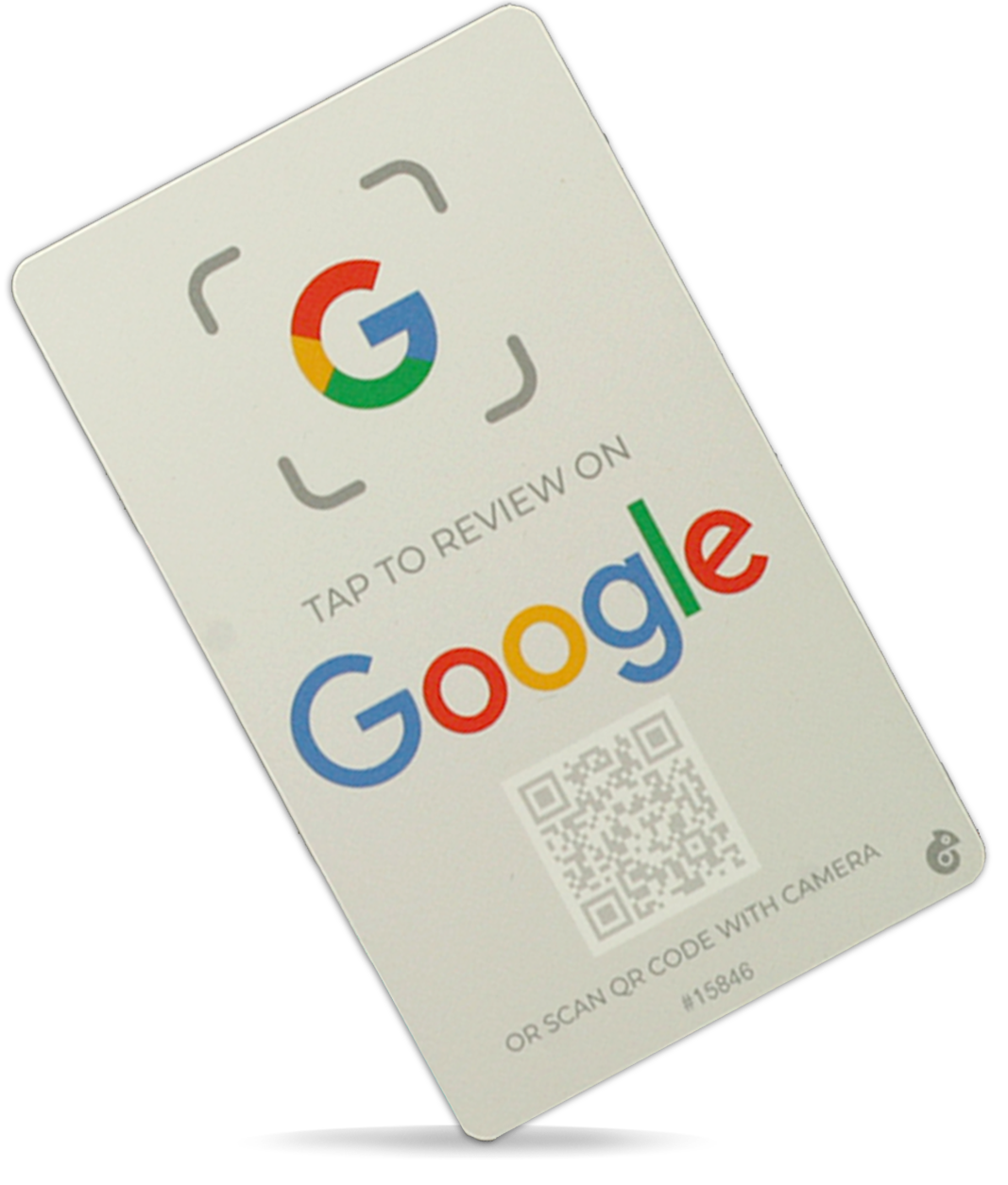 Contactless NFC Google Review Card