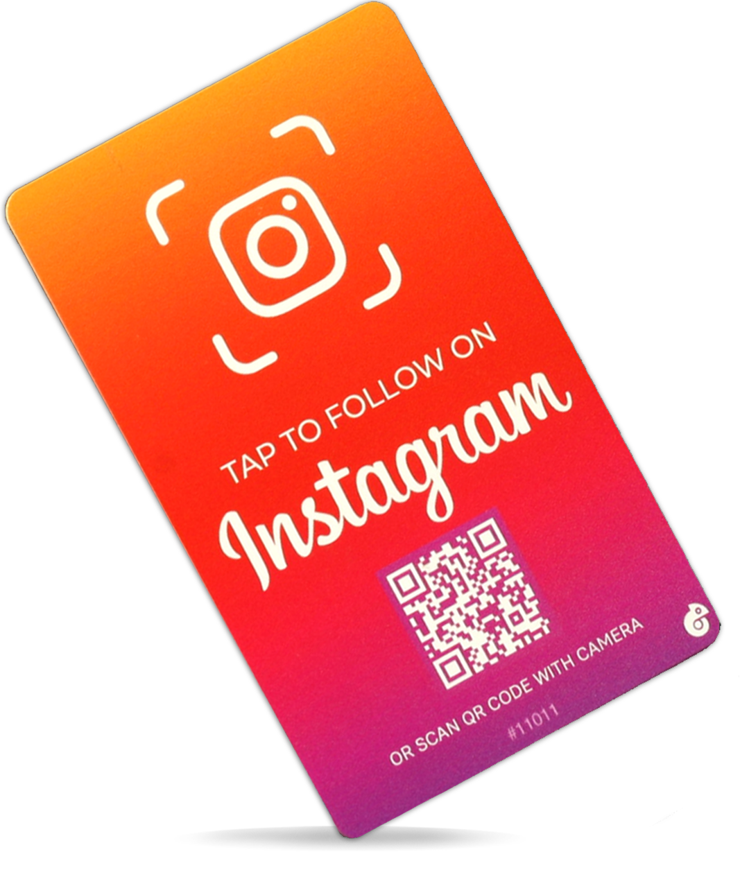 Contactless NFC Instagram Card