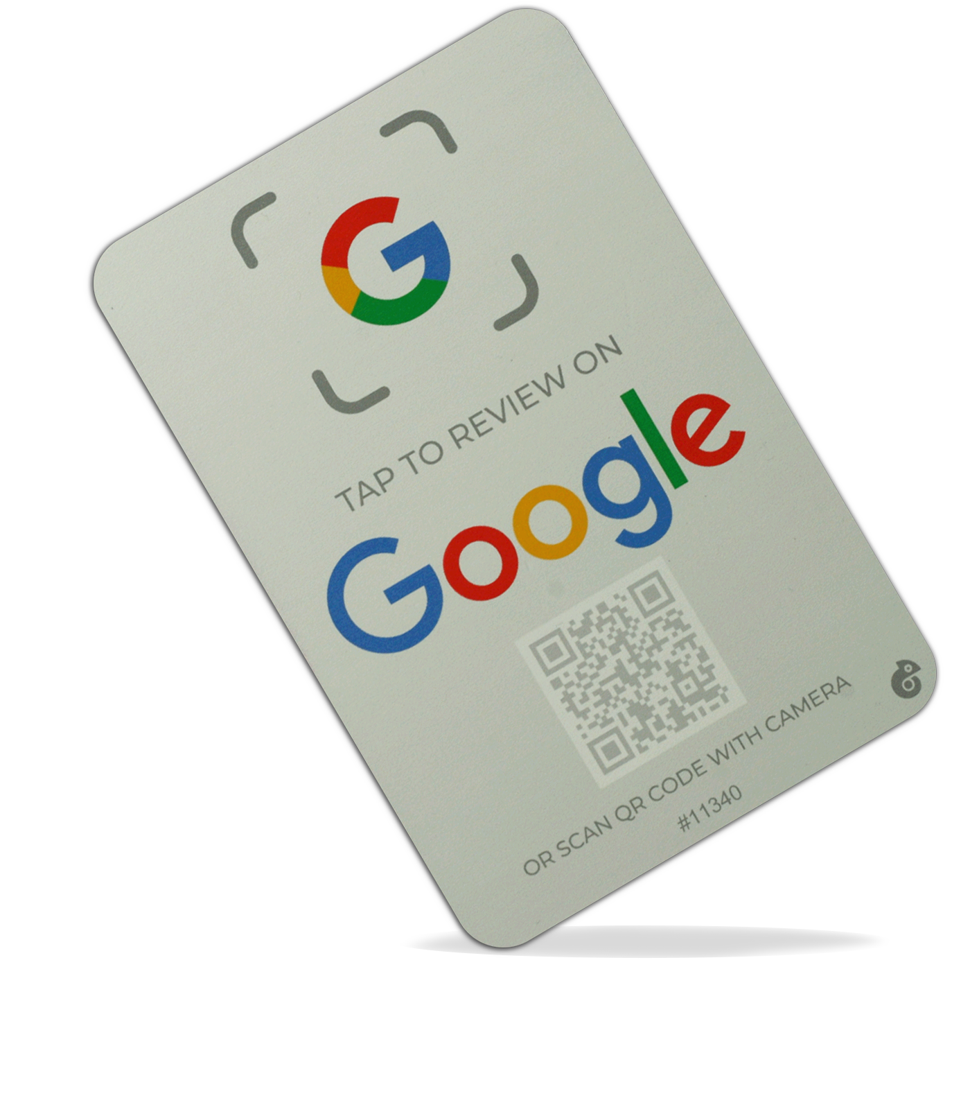 Contactless NFC Google Review A6 Sign